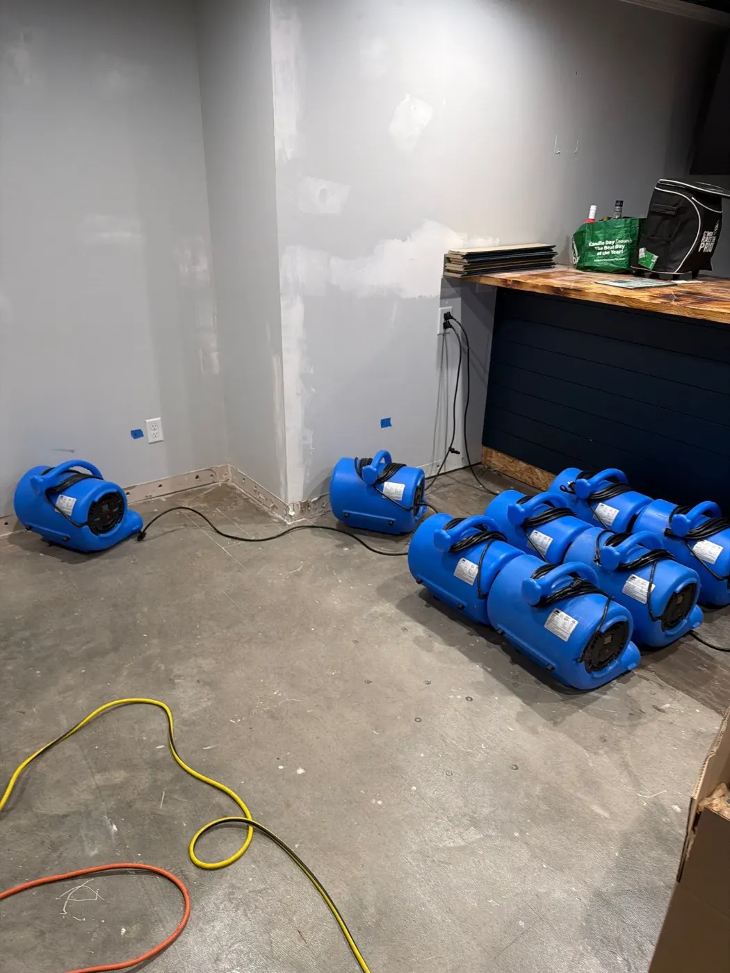 Water damage restoration by Yellowwood Water Restoration near Speedway, IN